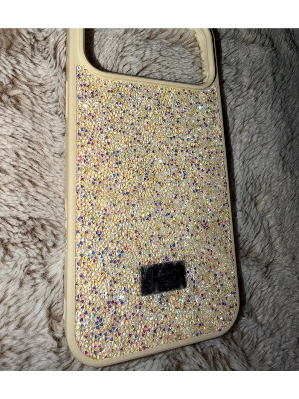 glitter Sparkle Protective Phone Case - Gold